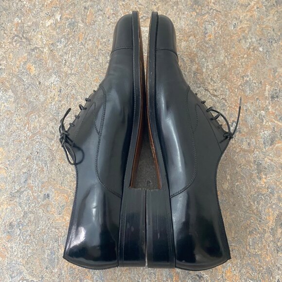 Men\'s Salvatore Ferragamo {sz 11D} Lace-Up Oxfords Shoes Black main image 4